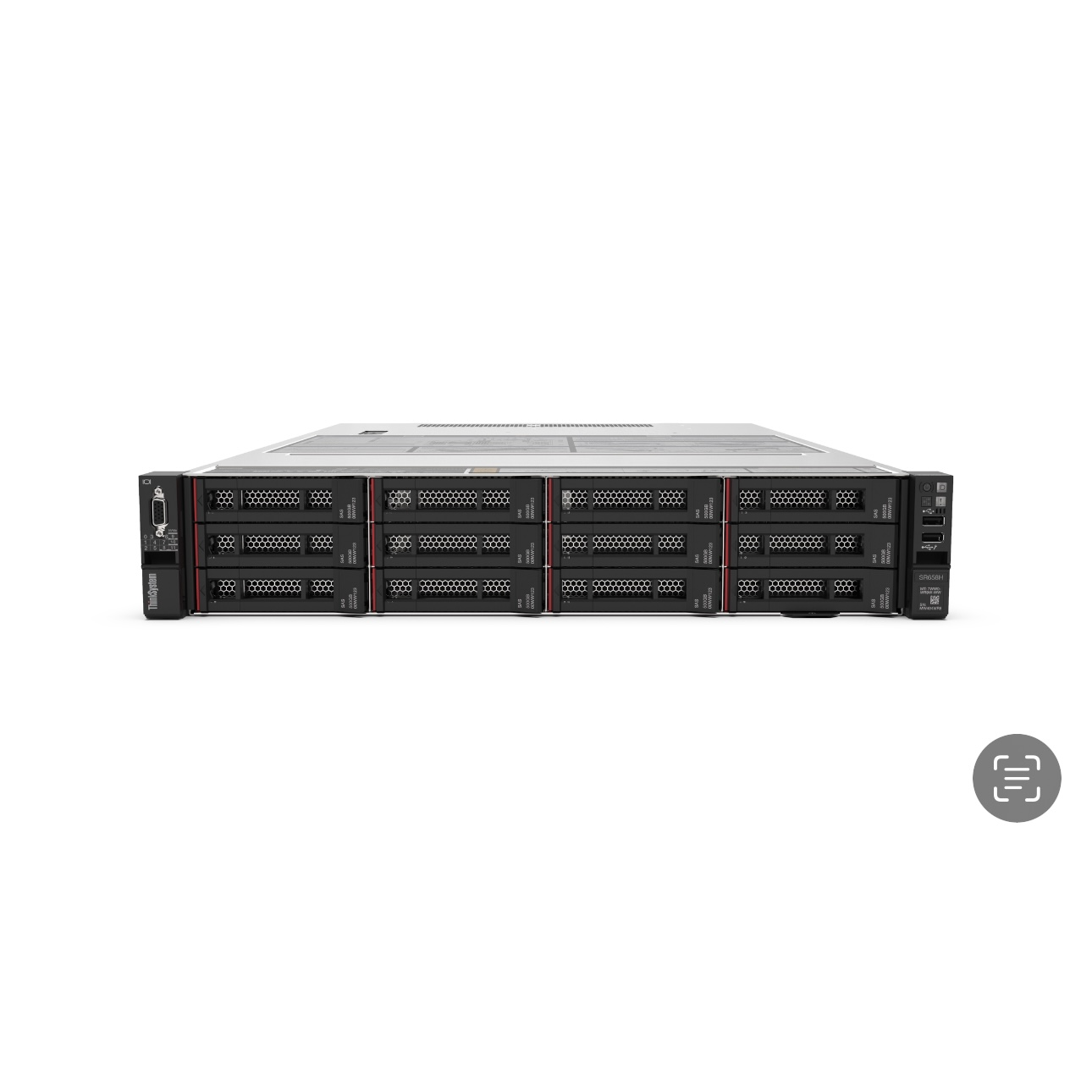 联想/LENOVO ThinkServer SR658H V2 机架式服务器/2.0GHz/海光/32核/DDR4/1.92TB/无/无/机架式服务器/无/256GB/服务器